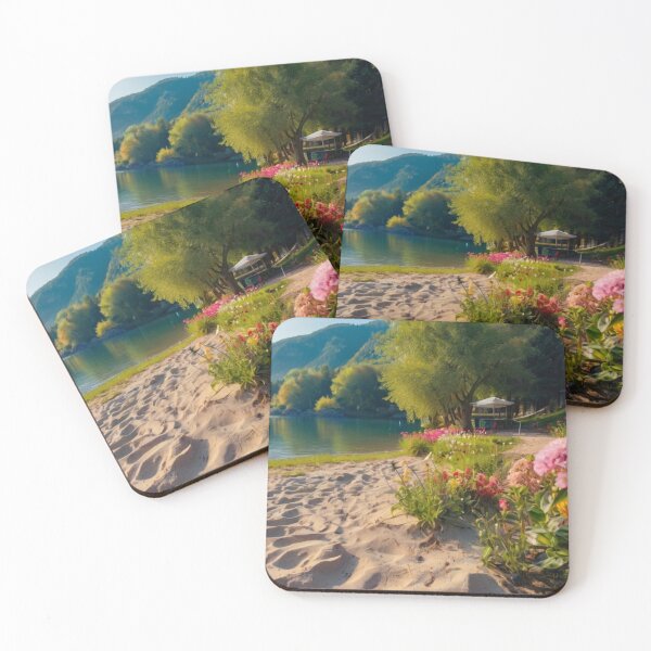 Item preview, Tranquil Lakefront Retreat designed and sold by BlareBlare.