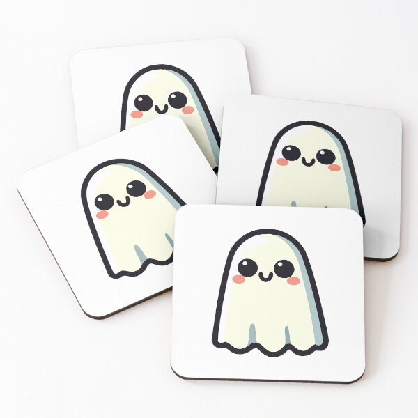 Item preview, Cheerful Ghost Buddy - Cute Friendly Ghost  designed and sold by Akioos.