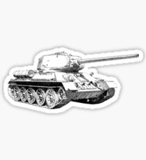 Tank T-34 Sticker