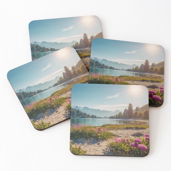 Item preview, Serene Lake Shore Sanctuary designed and sold by BlareBlare.