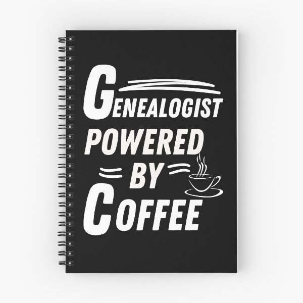 Item preview, Genealogist powered by coffee designed and sold by annoying-shirts.