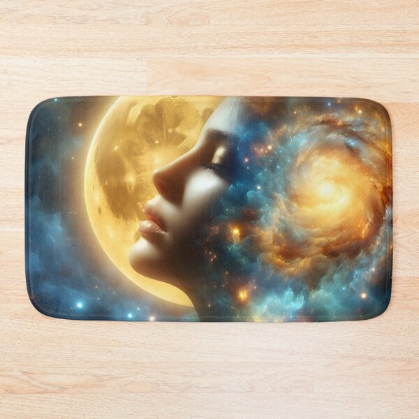 Item preview, Galactic Goddess: Celestial Harmony designed and sold by AI-Only Creations.