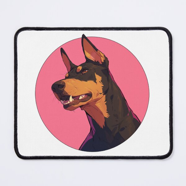 Item preview, Doberman owner // Aesthetic doberman pinscher // aesthetic dog // dog guard sticker // Animal Art // Beautiful dog art // Animal Cute Art // Doberman designed and sold by SMARTKIT  DESIGNAGENCY.
