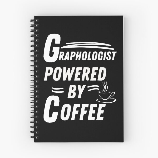 Item preview, Graphologist powered by coffee designed and sold by annoying-shirts.