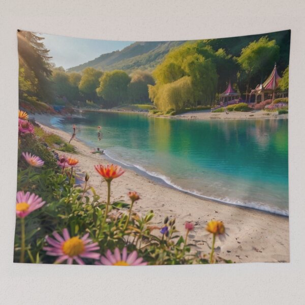 Item preview, Blossom Beach Retreat designed and sold by BlareBlare.