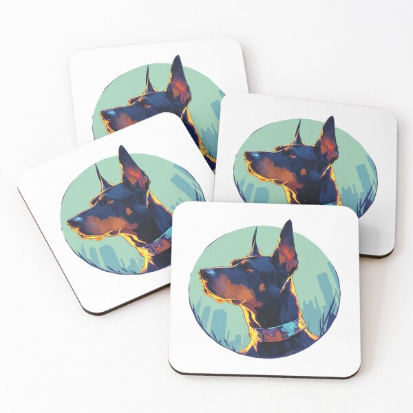 Item preview, Doberman owner // Aesthetic doberman pinscher // aesthetic dog // dog guard sticker // Animal Art // Beautiful dog art // Animal Cute Art // Doberman designed and sold by SMARTKIT  DESIGNAGENCY.