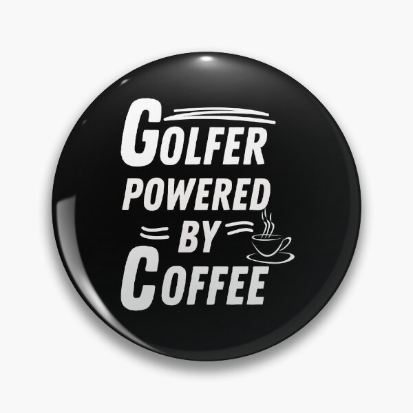 Artikelvorschau, Golfer mit Kaffeeantrieb entworfen und verkauft von annoying-shirts.