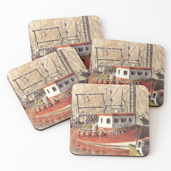 Item preview, Padstow harbour coloured pencil for charity designed and sold by JayTCee.