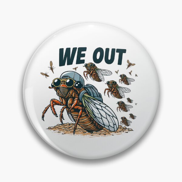 Item preview, Funny Cicada We Out Cute Cicada Brood Emergence , Cicada We Out , Funny Cicada we out designed and sold by Creativedsigna.