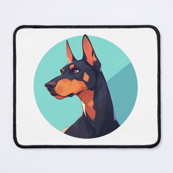 Item preview, Doberman owner // Aesthetic doberman pinscher // aesthetic dog // dog guard sticker // Animal Art // Beautiful dog art // Animal Cute Art // Doberman designed and sold by SMARTKIT DESIGNAGENCY.