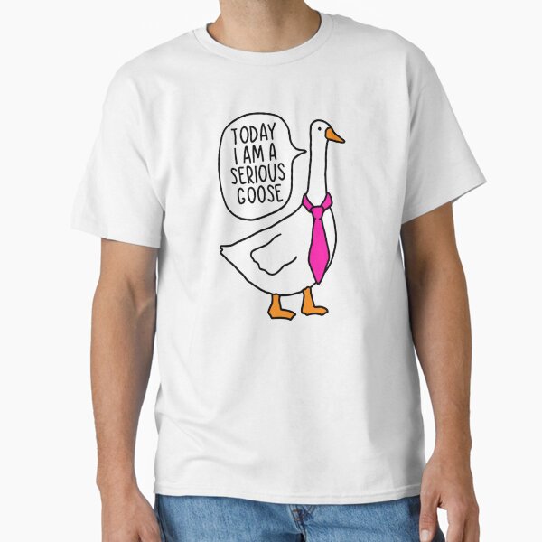 Item preview, Today I Am A Serious Goose Pink Tie designed and sold by Chanaika4.