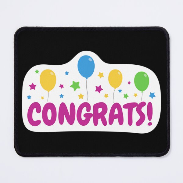 Item preview, Congrats Galore: Vibrant Designs for Every Celebration! designed and sold by Luxuriously.
