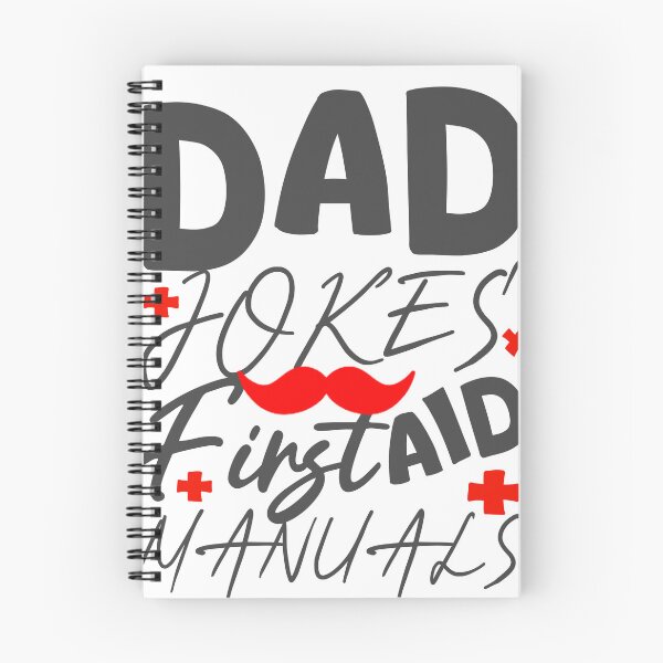 Item preview, Dad joke, first aid manual, father's day  designed and sold by Abibless1998.