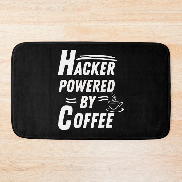 Item preview, Hacker powered by coffee designed and sold by annoying-shirts.
