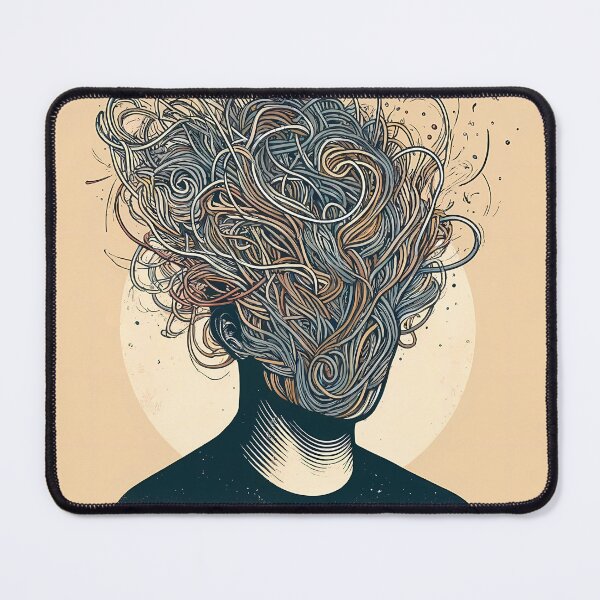 Item preview, The Overthinking Artwork designed and sold by i5min.