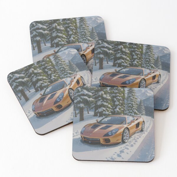 Item preview, supercar on snow designed and sold by eriktartufo.