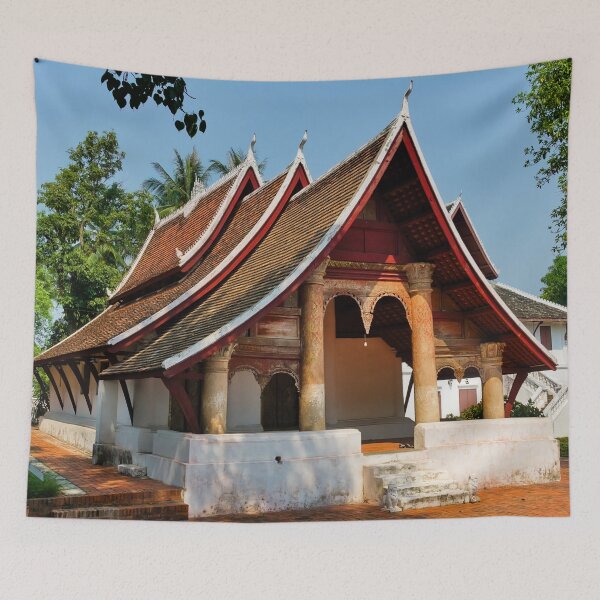 Item preview, Sacred Splendor: Discover Wat Siphoutthabat Thppharam designed and sold by franck380.