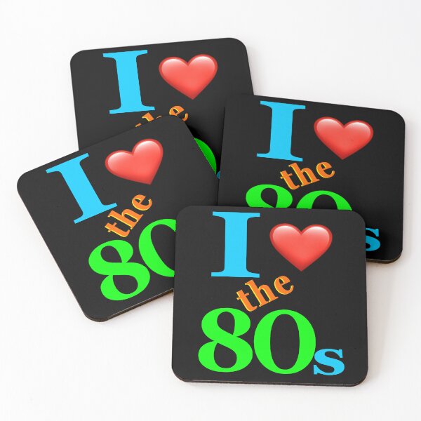Item preview, The top 10 best 1980s night Bright colors eighties I love the 80s clothing for  women and men designed and sold by Artonmytee.