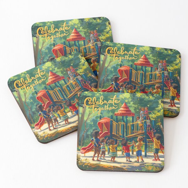 Item preview, Joyful Play at Neighborhood Park designed and sold by palmyst.