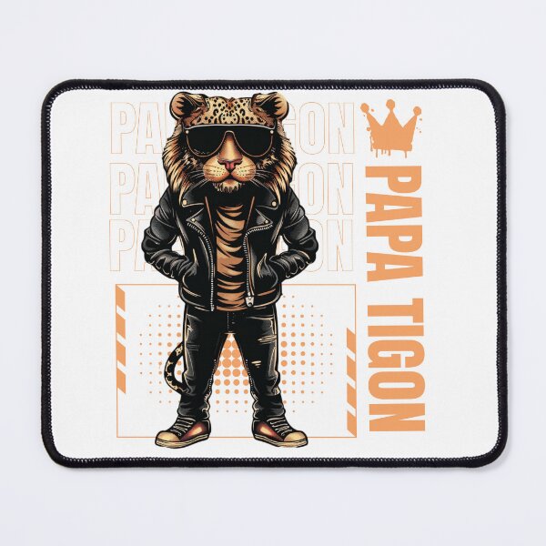 Item preview, Papa tigon Love tiger tigon Funny Animal Cute Cat designed and sold by khetchDesign.