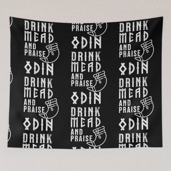 Item preview, Vikings drink mead and praise odin designed and sold by Lady-Frost.