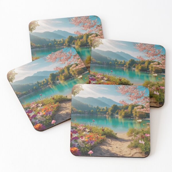 Item preview, Floral Oasis by the Lake designed and sold by BlareBlare.
