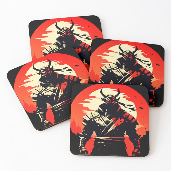 Item preview, Glowing Samurai Warrior Artwork - Mystical Japanese Style designed and sold by BNCH44.