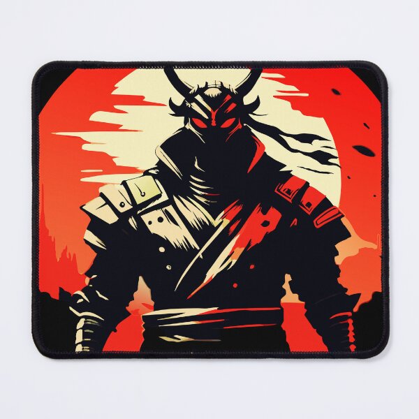 Item preview, Glowing Samurai Warrior Artwork - Mystical Japanese Style designed and sold by BNCH44.