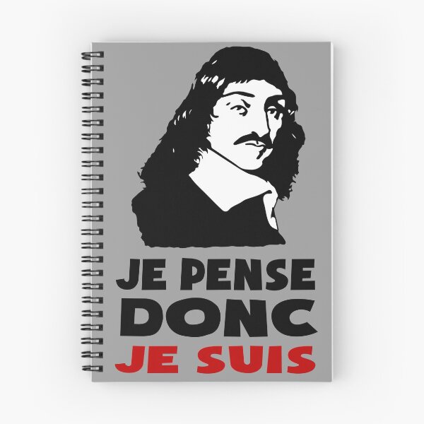 Item preview, Descartes Philosophy I think so I am designed and sold by huggymauve.