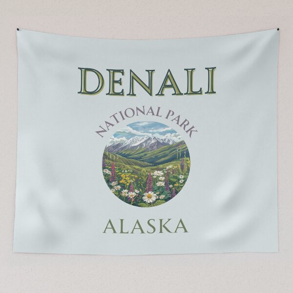 Item preview, Denali Summer. Denali National Park, Alaska. designed and sold by AnnDart.