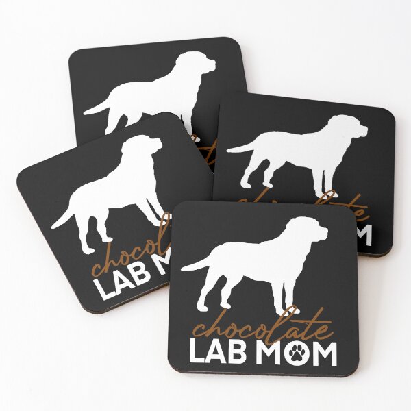 Item preview, Minimalist Chocolate Lab Mom Design designed and sold by Just-Arts-4U.