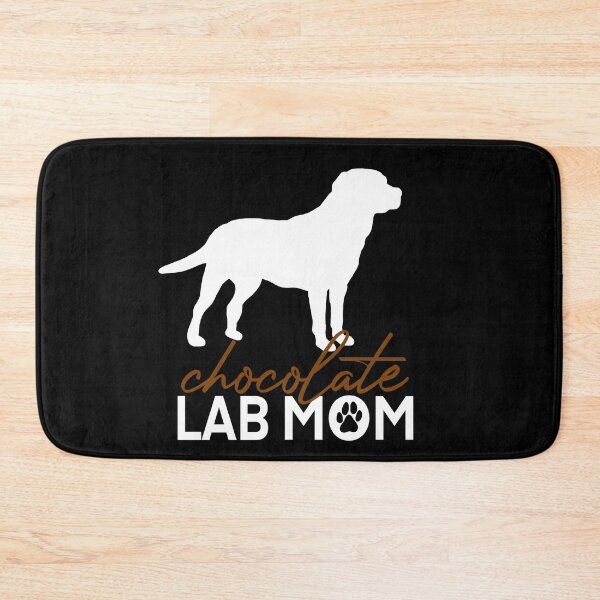 Item preview, Minimalist Chocolate Lab Mom Design designed and sold by Just-Arts-4U.