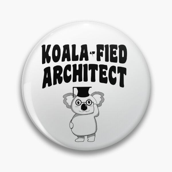 Item preview, Koala-fied Architect designed and sold by stressedrodent.