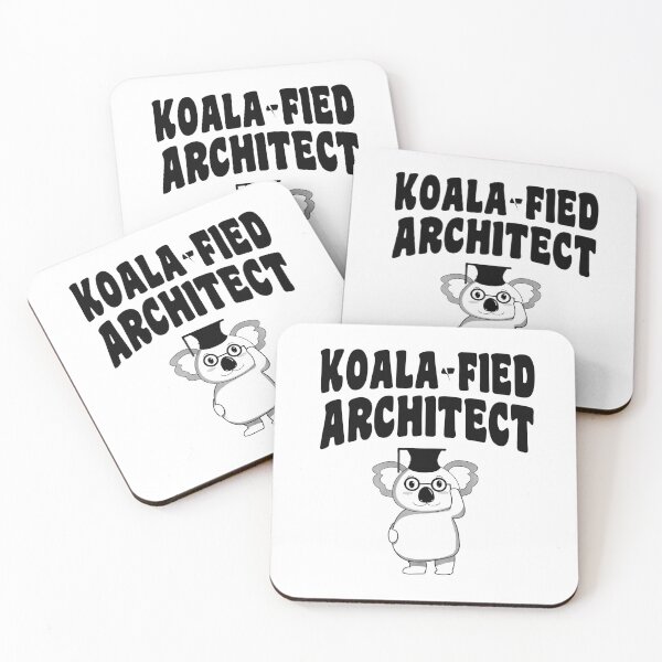 Item preview, Koala-fied Architect designed and sold by stressedrodent.