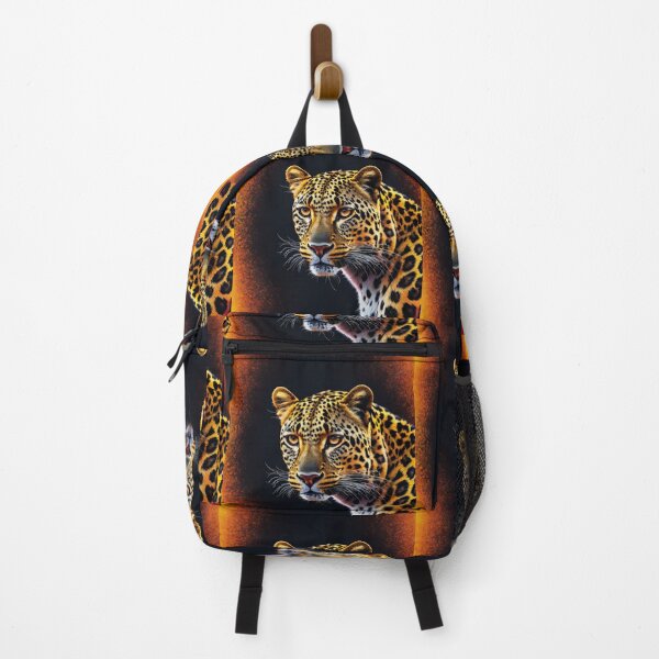 Item preview, Leopard head, black to amber. designed and sold by tatty58.