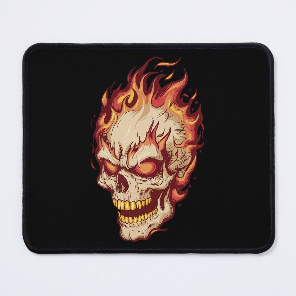 Item preview, Flaming Skull designed and sold by Angry Swan Designs.