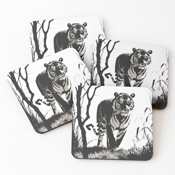 Item preview, Bengal tiger on the prowl designed and sold by Yeyishop.