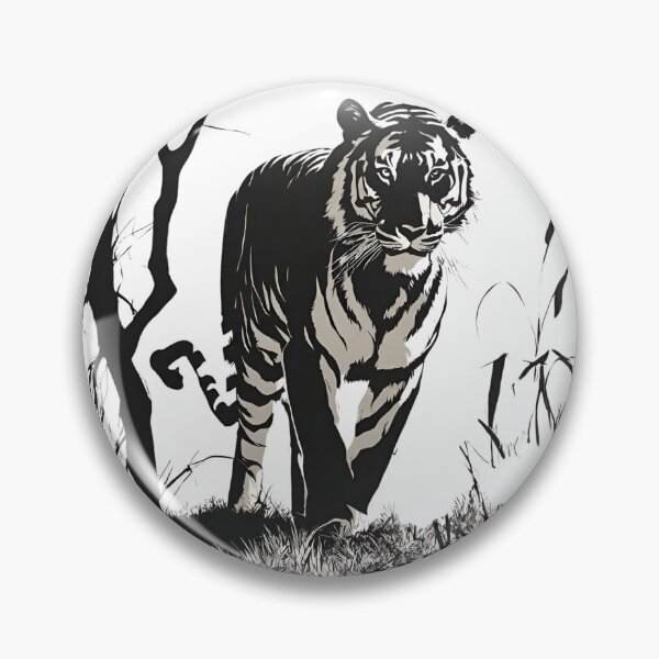 Item preview, Bengal tiger on the prowl designed and sold by Yeyishop.