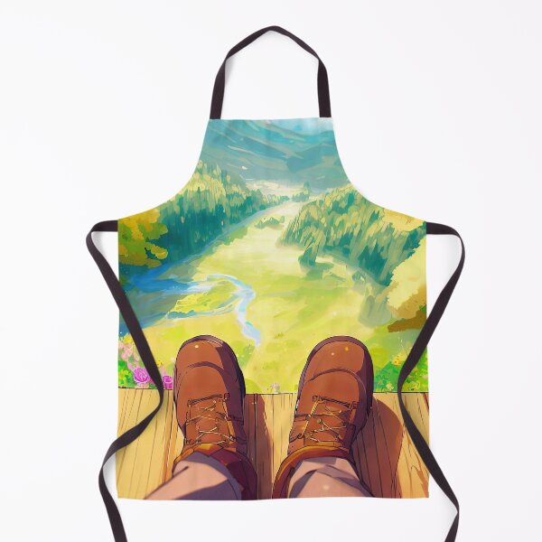 Item preview, View from High Altitude - Verdant Valley Art Print designed and sold by lloreleya.
