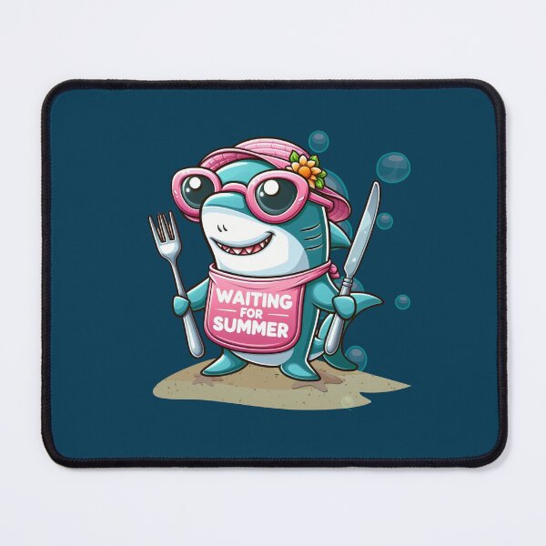 Item preview, Cartoon shark: Waiting for Summer designed and sold by moxdesign.