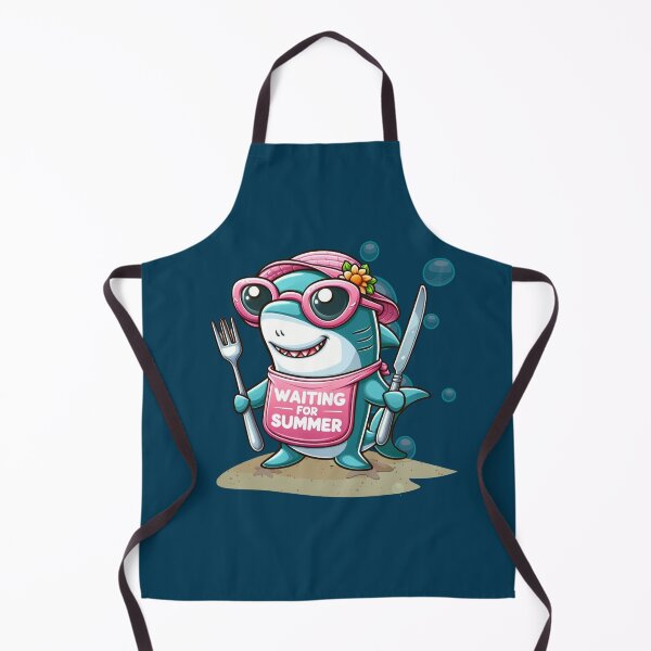 Item preview, Cartoon shark: Waiting for Summer designed and sold by moxdesign.