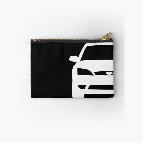 Item preview, Ford Mondeo Mk3 2003-2007 front squared white silhouette art designed and sold by EdimDesign.