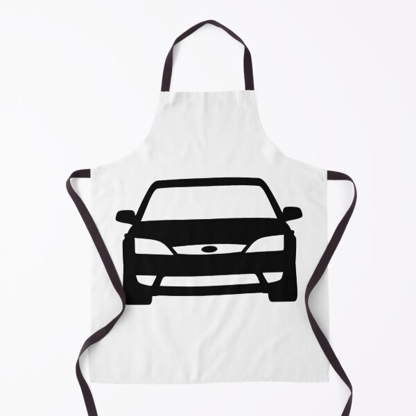 Item preview, Ford Mondeo Mk3 2003-2007 front black silhouette art designed and sold by EdimDesign.