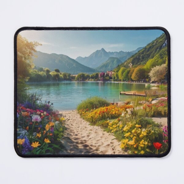 Item preview, Lakefront Floral Haven designed and sold by BlareBlare.