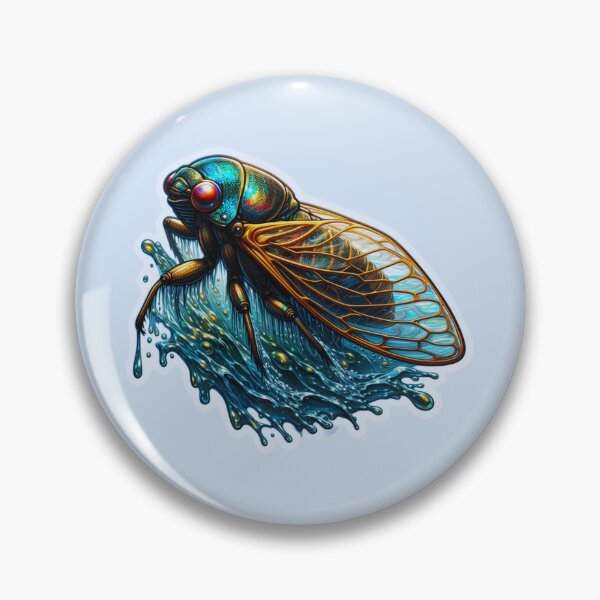 Item preview, Entomology Cicada Lover A glistening Cicada 2024 Broods XIX & XIII designed and sold by KAYDEE01212 ✨.
