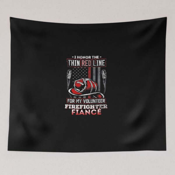 Item preview, Volunteer Firefighter Fiance Support designed and sold by shirtkings.