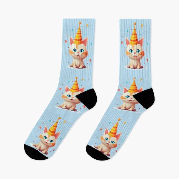 Item preview, Birthday party cat designed and sold by DerSenat.