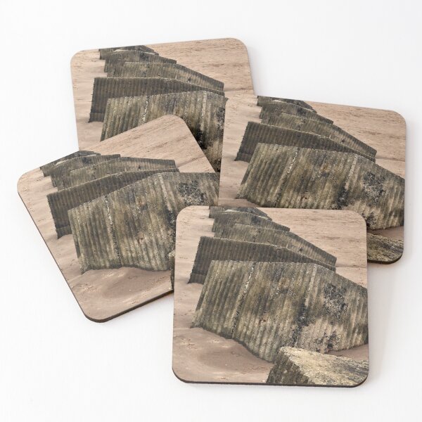 Item preview, World War 2 beach defences at Alnmouth, Northumberland designed and sold by Richard Flint.