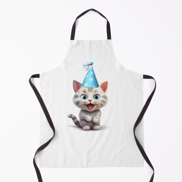 Item preview, Birthday party cat designed and sold by DerSenat.