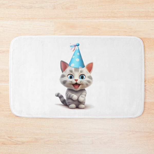 Item preview, Birthday party cat designed and sold by DerSenat.